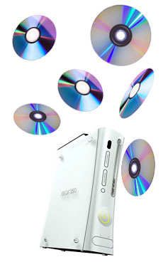 XBOX360 Game DVD+R DL